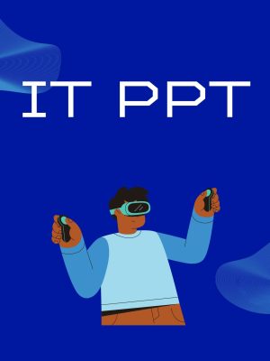 Blue Modern Future Technology Poster